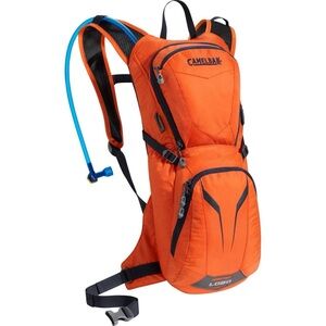 CamelBak Lobo Hydration Backpack - Bike/Hike/Travel Orange/Red Unisex